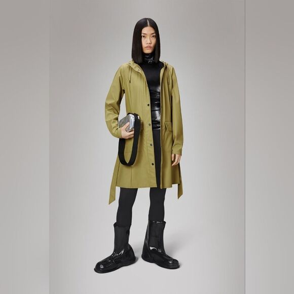 RAINS CURVE W JACKET XS NWT - Picture 2 of 8